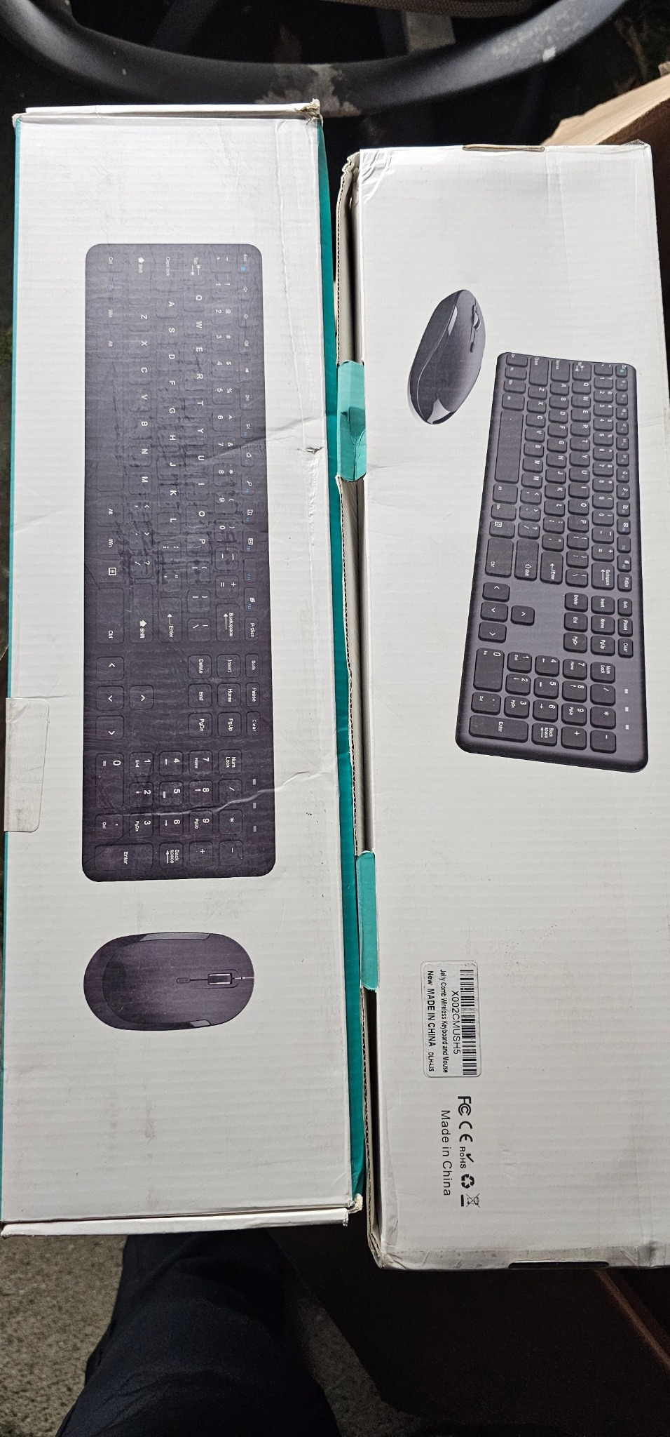 Wireless Keyboard and Mouse Combo – Sleek and Compact Design